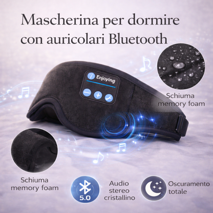 Maschera Sonno Bluetooth