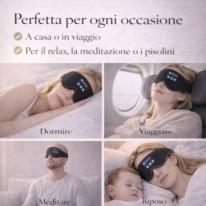 Maschera Sonno Bluetooth
